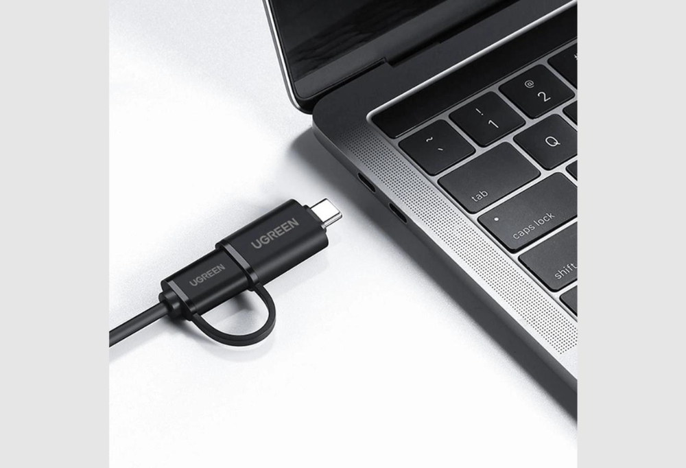 UGREEN USB 3.0 Hub with USB-C Port 1m (Black)