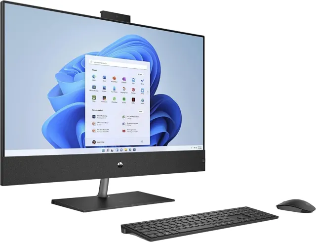 HP Pavilion 32 AIO Desktop, Intel core i7 Processor with 8 Cores, 16GB RAM, 2TB SSD, 31.5" 4K UHD Display