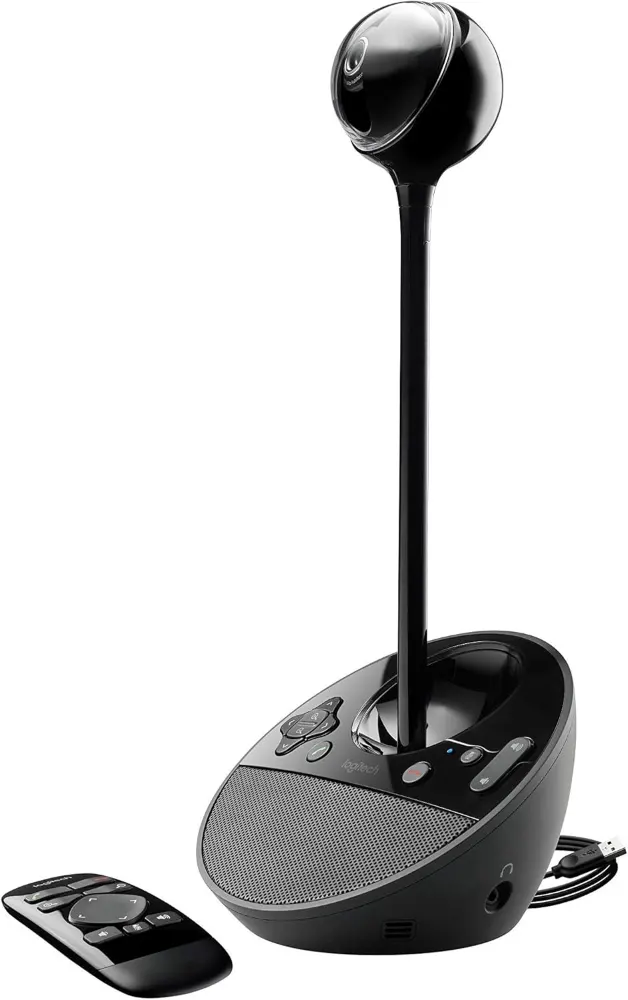 Logitech BCC950 Desktop Video Conferencing Solution, Full HD 1080p B23 Video Calling, Hi-Definition Webcam, Speakerphone with Noise-Reducing Mic