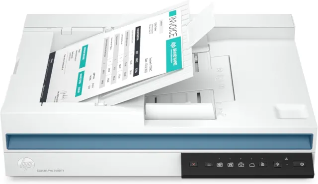 HP ScanJet Pro 3600 f1, Fast 2-Sided scanning and auto Document Feeder