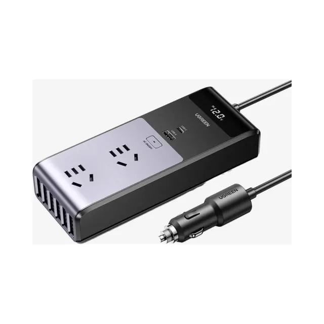 UGREEN 150W DIGITAL CAR INVERTER 220V – 1M