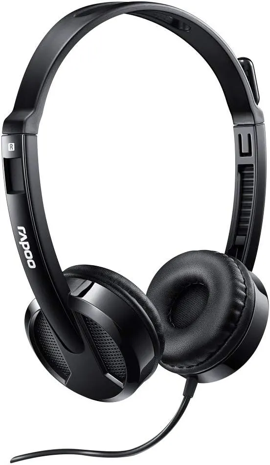 RAPOO H100 PLUS STEREO HEADSET WIRED