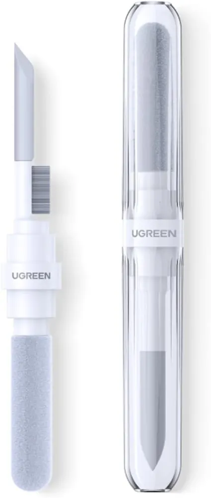 UGREEN 3-in-1 Earbuds Cleaning Pen Kit with Soft Brush & Metal Tip | Deep Cleaning Tool for AirPods, Earbuds, Earphones, Charging Cases & Bluetooth Headphones