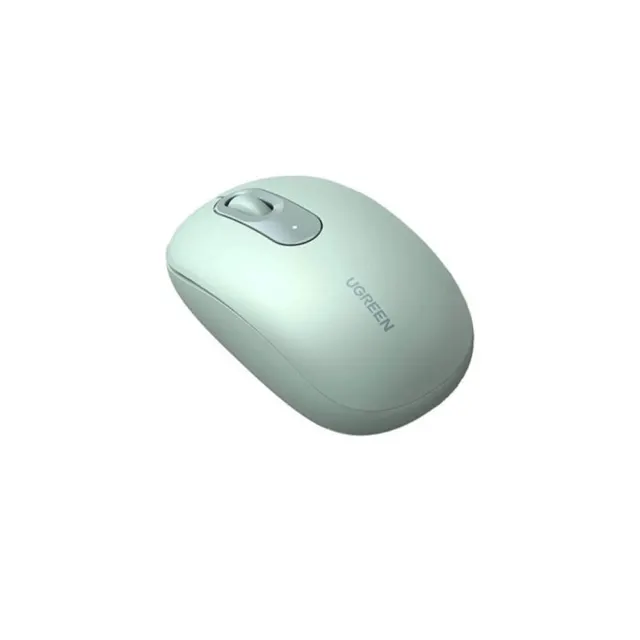 UGREEN 2.4G Wireless Mouse Silent Click Ergonomic Cordless (Celadon Green) | Long-Life Battery,Nano USB Receiver,Works with Laptop and PC,for Home and Office