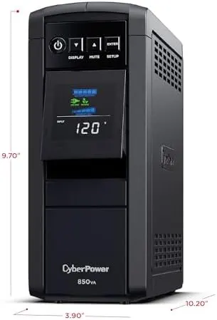 Lightwave LW 850VA 3-Pin UPS Backup Power Supply