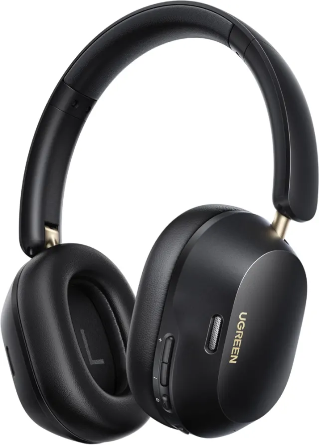 UGREEN HiTune Max5c Wireless Over Ear Headphones, Hybrid ANC, 75H Playtimes | Hi-Res LDAC, Spatial Audio, Bluetooth 5.4, EQ Modes, Customize via App,